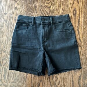 EXPRESS Black Denim Shorts